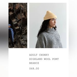 Blue James st co beanie